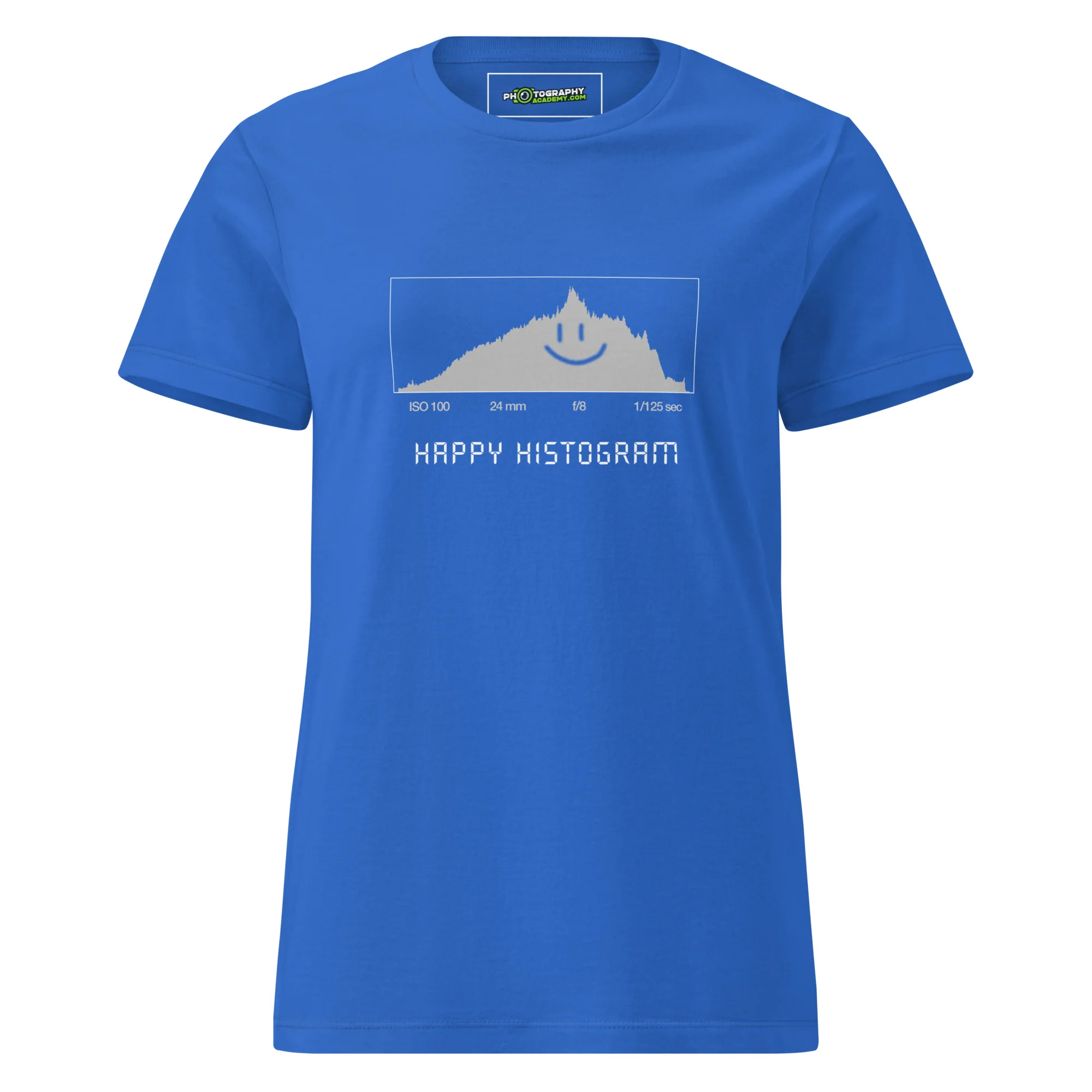 Happy histogram women's photography t-shirt - Image 3